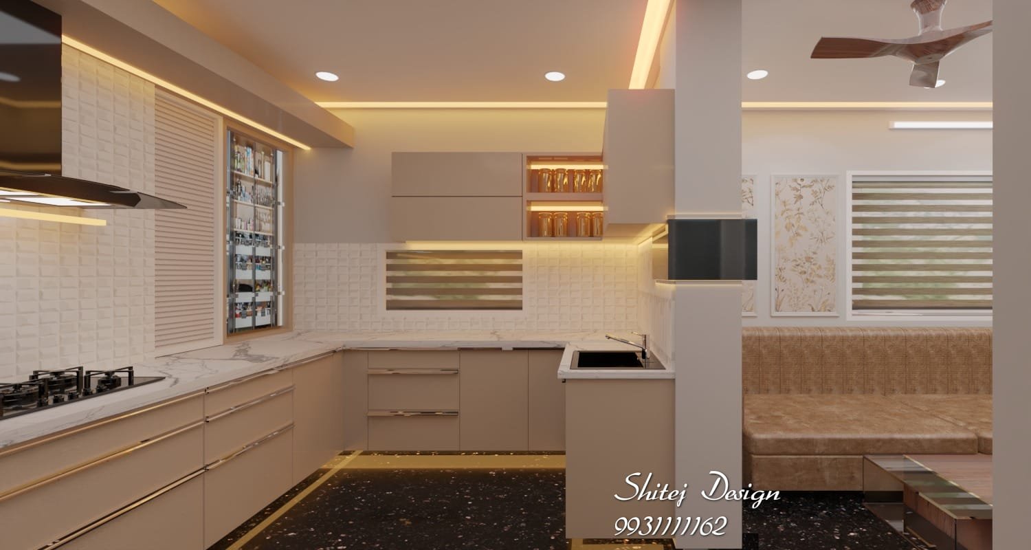 Luxury Modular Island Kitchen — 1